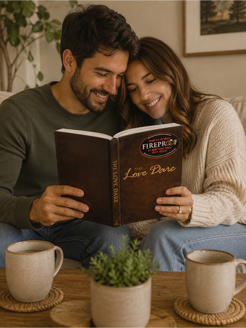 The Love Dare Hardcover Book - Brown Cover